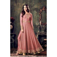AC4707-H HOT PINK INDIAN HEAVY EMBROIDERED WEDDING WEAR DRESS
